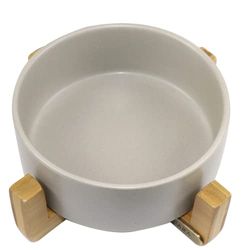 Keramische kom ARIA single grijs 15,5 cm