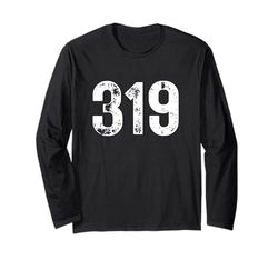 319 Codice Area Cedar Rapids Iowa Codice area 319 Maglia a Manica
