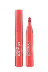 Deborah Milano - Aqua Tint Lipstick con Aloe Vera, Tinta Labbra a Lunga Durata N.03 Coral, Pennarello Waterproof Idratante e Brillante, Dona Labbra Soffici e Satinate, 2.5 gr