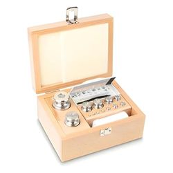 Kern 343-06 gewichtsset, knoopvorm, messing fijn gedraaid, 1 stuk