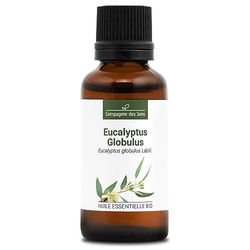 EUCALYPTUS GLOBULUS (Eucalyptus Globulus) BIO - 30mL - Huile Essentielle de Qualité Premium - 100% Pure, Naturelle, chémotypée et intégrale
