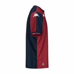 KAPPA KOMBAT HOME GENOA ACT JERSEY | Röd DK DAHLIA/BLUE DK | Storlek S