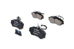 Bosch BP204 - Pastiglie Freni Auto, dianteiro - qualidade Bosch - redução de ruído e pó - certificação ECE-R90 - sem cobre, 1 conjunto de 4 comprimidos - com acessórios