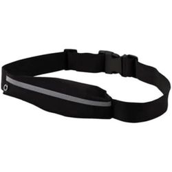 Energetics Unisex RB Single Riñonera Black/Silver One Size