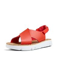 CAMPER Oruga Sandalen met hielbandje voor dames, rood (bright red), 41 EU