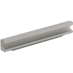 Schüco ACCURIDE 100003996 Silver Handle Strip Abellio Cabinet Door Handle 1195 mm, Handle Profile Strip Aluminium Anodised 1195 mm