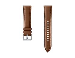 Samsung Galaxy Watch3 Stitch Leather Band (20mm, S/M)