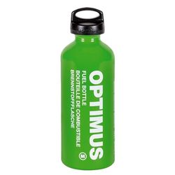 Optimus Brandstoffles 0,6L (maat M) – Lichte, drukbestendige fles met kinderslot voor vloeibare brandstof – Perfect voor kamperen, wandelen en buitenavonturen