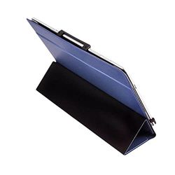 Silver HT - Universal Camera Pro Case for 9 to 10.1 inch tablets, dark blue. Ideal support function for multimedia displays.