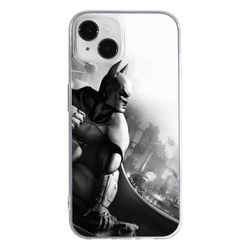ERT GROUP mobiltelefonfodral för Apple Iphone 14 originalt och officiellt licensierat DC mönster Batman 015 optimalt anpassad till formen på mobiltelefonen, fodral tillverkad av TPU-plast