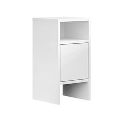 MUEBLE TV 150X45X52 MADERA BLANCO/RATAN NATURAL