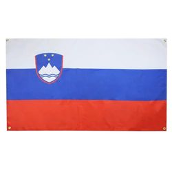 AZ FLAG Sloveniens flagga 150x90 cm med 4 öljetter, slovensk flagga för balkong eller vägg