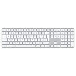 Apple Teclado Magic Keyboard con Touch ID: recargable, con conexión Bluetooth y compatible con ordenadores Mac con chip de Apple; Sueco, Blanco