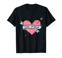 Girls T shirt, Strong Women's Day March, Women's Girls Power Maglietta