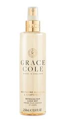 Grace Cole Body Spray 250ml - Nectarine Blossom & Grapefruit Fragrance - Womens Hair & Body Mist - Refreshing, Moisturising Spray With Essential Oils - Vegan - Made In England