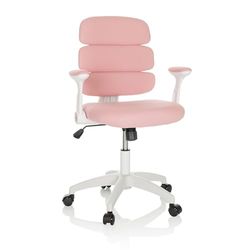hjh OFFICE Chaise Enfant pivotante Kid ERGOLINO W Chaise Enfant avec Dossier Ergonomique, Rose, 736429