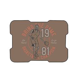 Bonamaison, Digital Printed Mouse Pad, Non-Slip Base, for Office and Home, Size: 22 x 18 cm