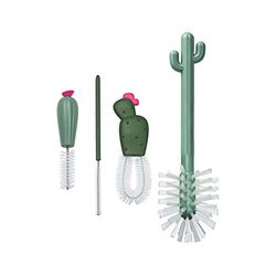 Boon Ersättnings Cacti flaskrengöringsborstset, multi