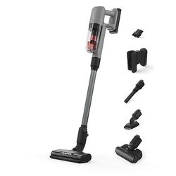 Electrolux 700 Animal, Aspirateur Balai sans Fil, Ultra Léger 2,2 kg, Brosse Poils d'animaux, Ecoline, 60% de Plastique Recyclé, 30 Minutes d'autonomie, Capacité de 0,3L, EP71AB14UG, Gris