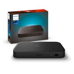 Philips Hue Play HDMI Sync Box 8K - Sincronizza fino a 10 luci Hue con videogiochi, film e musica - Richiede Hue Bridge - Supporta Dolby Vision HDR10+ - Controllo con l'app Hue