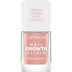 Catrice Nail Growth Elixir Treatment, balsamo per unghie, trasparente, idratante, nutriente, senza acetone, vegano, senza particelle di microplastica, senza conservanti, confezione da 10,5 ml