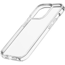 cellularline - Become Recycled Plastic Case - iPhone 15 Pro Max - Cover 100% Recycled Plastic - Protected Edges, Buttons and Connectors - Transparent