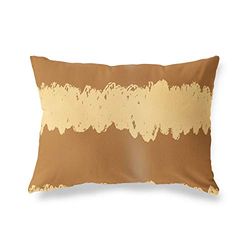 BonaMaison Bruine Tinten Decoratieve Kussensloop, Kussenhoezen Bank, Decoratieve Kussenhoesjes, Kussensloop; Sofa, Slaapkamer, Kantoor, Auto 45x60 Cm - Ontworpen en vervaardigd in Turkije