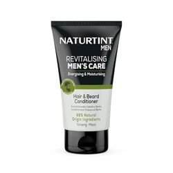 Naturtint | Revitalizing Men’s Care | Acondicionador para Cabello y Barba | Nutre, Hidrata y Revitaliza | Textura Suave y Ligera | 98% Ingredientes Naturales | Con Ginseng y Maca | 150 ml