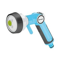 Cellfast 4-functie ERGO™ pistoolsproeier, Ergonomisch, SAFETOUCH, Regelbare straal, Duidelijke markering, 53-340,blauw
