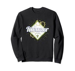 Rivaner Vine Vintage Bebedor de vino y enólogo Diseño de uva Sudadera