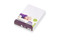 Traümeland Drap Housse Jersey, Blanc, 60 x 120 cm