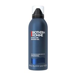 BIOTHERM HOMME Basic Line Shaving Gel, Gel da Barba, Per Tutti i Tipi di Pelle, Anti-irritazioni e Rinfrescante, Con Tecnologia ProComfort e Cera di Silicio, Basics Line, 150 ml