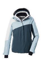 Killtec Giacca da sci da donna con cappuccio rimovibile e paraneve KSW 26 WMN SKI JCKT, 52, 43412-000