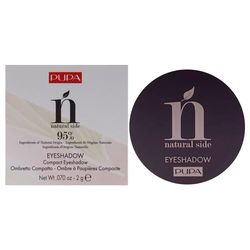 Pupa Milano Sombra de ojos compacta lateral natural - 006 rosa dorada para mujeres sombra de ojos de 0.3 oz