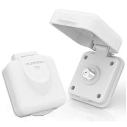 Furrion Mini TV Inlet Square White