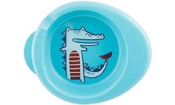 Chicco Warmy Plate - Prato térmico 2 em 1, 6 m +, azul