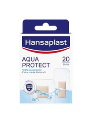 Hansaplast Aqua Protect Lot de 20 pansements imperméables avec adhérence extra forte, idéal pour la douche, la natation et le bain