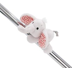 NICI- MagNICI Elefante Love Grigio Chiaro 12cm-Peluche con calamita-Animale Magnetico per frigoriferi, lavagne, Oggetti in Metallo e Molto Altro Ancora, Ottima Idea Regalo, Colore °, 61483