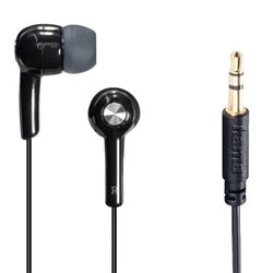 Hama Gloss, in-ear hoofdtelefoon, zwart