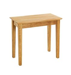 HAKU Möbel Bijzettafel eiken, Massief hout - Maat: B 56 cm x H 52 cm x D 30 cm, Stijl: Traditioneel