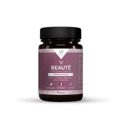 Yves Ponroy Complément alimentaire cheveux et ongles - Complexe biotine cheveux- Zinc, L-cystine, vitamines B dont biotine, méthionine, silice - 60 gélules - Fabriqué en France