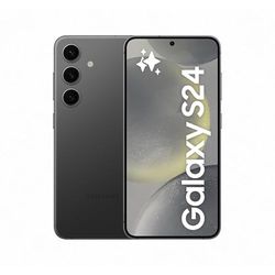 Samsung Smartphone Galaxy S24 AI, telefono cellulare Android senza contratto, 8 GB RAM, 128 GB di memoria, fotocamera da 50 MP, lunga durata della batteria, onice nero, produttore di 3 anni