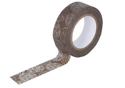 Masking Tape Washi Hydrangea Bruin 15 mm x 15 m