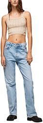 Pepe Jeans Dam Robyn jeans, denim MM6, 28 W/32 L, Denim6, 28W x 32L