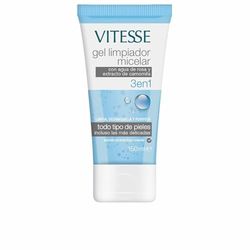 Vitesse Gel detergente viso 3 in 1 Camomilla Acqua di rose (150 ml)