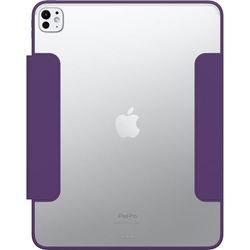 OtterBox Symmetry Folio Case for iPad Pro 13" (2024), Shockproof, Drop proof, Slim Protective Folio Case, Tested to Military Standard, Purple