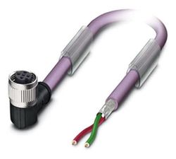 PHOENIX CONTACT SAC-2P-FRB/2.0-910 SCO Câble pour système bus 2 broches Violet 2 m 12 Mbit/s