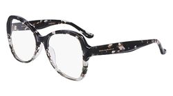 Donna Karan Unisex DO5011 zonnebril, 050 houtskool tortoise hor, 52, 050 houtskool tortoise hor, 52