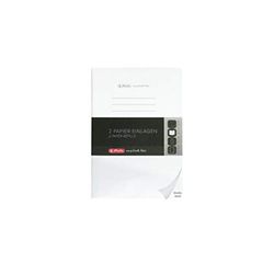 Herlitz 50034130 - Recambio para cuaderno Flex, A5, 2 x 40 hojas en blanco, 1 unidad, color blanco