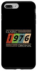 Carcasa para iPhone 7 Plus/8 Plus Classic 1976 Original Vintage Birthday Est Edición II 1976